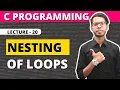 C Programming Nesting of Loops in Hindi Vishal Kumar