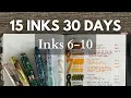 Download Lagu 15 Inks 30 Days // Inks 6-10 #fountainpenink #30inks30days