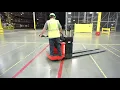 Raymond 8410 Walkie Rider Electric Pallet Truck - Tag