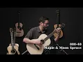 Maple or Mahogany Acoustic guitar comparison | Larrivee 000-40M vs custom 000-40 Maple & Moon Spruce