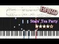 Stars' Tea Party - Huiche - Hard Piano Tutorial + Sheets