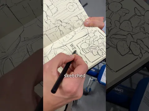 Sketching at IKEA #sketch #sketching #inktober