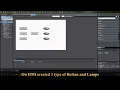 Sysmac Studio HMI Buttons