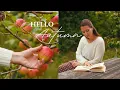 Download Lagu Hello September - Cozy Start of Autumn in The English Countryside | slow rainy day \u0026 apple pie