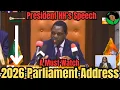 Lagu President Hichilema’s 2026 Parliament Address| WATCH