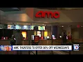 AMC to offer half price movie tickets on Wednesdays this summer