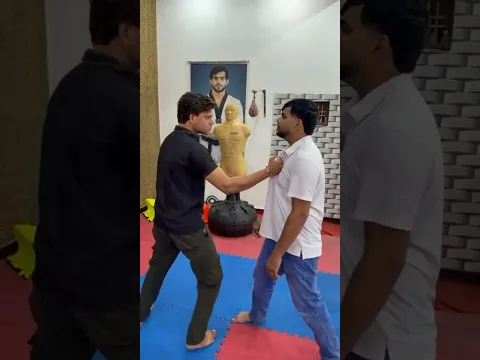 collar grab defence #anujtkd #selfdifence #martialarts