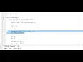 User input 1 - Using the Scanner Object