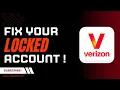How to Fix Verizon Account Locked