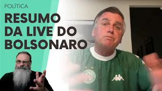 BOLSONARO faz ÓTIMA LIVE em que ESCLARECE vários PONTOS sobre ELEIÇÃO e NÃO CRITICA URNA ELETRÔNICA