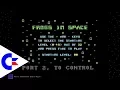 C64 Frogger Clone Frogs in Space Commodore 64
