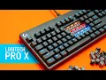 SWAPPABLE Switches Logitech G PRO X Keyboard Review