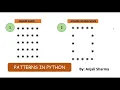 Square Pattern Hollow Square Pattern Patterns in Python Python Lectures