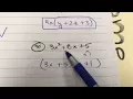 Algebra 1 Chapter 8 Test Review