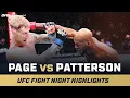 DECISION WIN Michael Page vs Sam Patterson UFC Fight Night Mini Fight Highlights