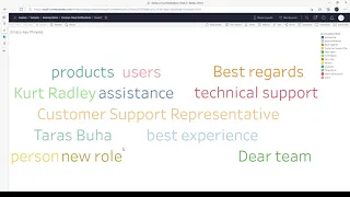 Genesys Cloud Tableau Key Phrases Extraction