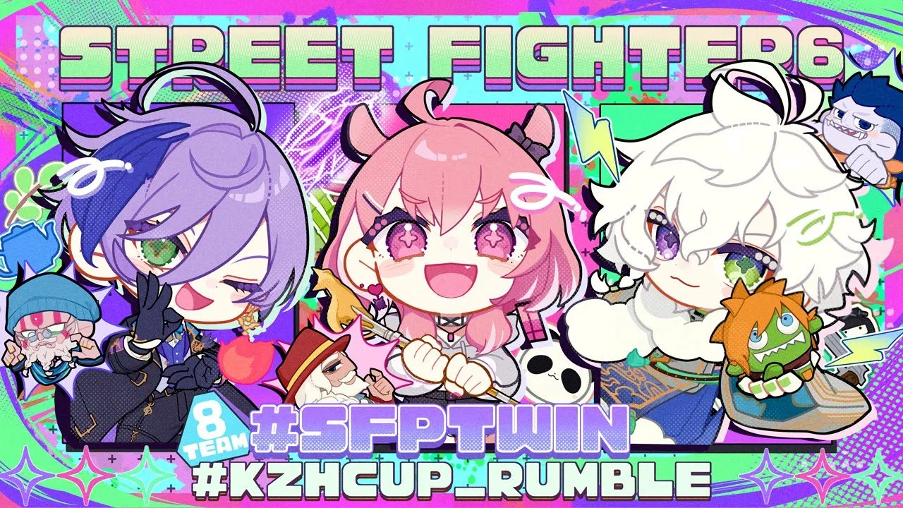 スト6 ┊︎ #KZHCUP_RUMBLE 本番きたやよ～ッ！ #SFPTWIN 〖にじさんじ/笹木咲〗