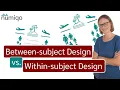 Between-Subject Design vs Within-Subject Design