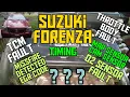 2008 Suzuki stalling no power hard shift rough idle a lot of codes
