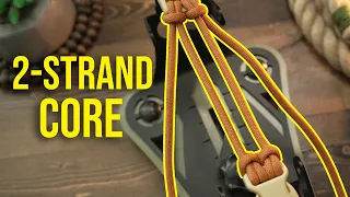 Paracord Basics: 2 Strand Buckle Core Set Up