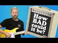 How bad could a 250 tube amp be - Monoprice 15-Watt Guitar Combo Tube Amp