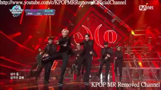 MR Removed 160616 EXO Monster Real Singing M Countdown 