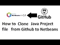 Clone a GitHub Repository to other Local Computer using Netbeans 14