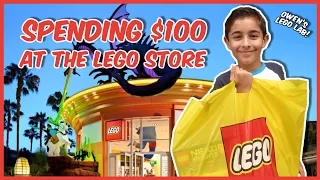 LEGO STORE SHOPPING SPREE + MINIFIG GIVEAWAYS!