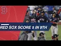 Red Sox score 5 in pivotal 9th inning of Game 4