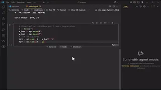 Build Verify Linear Regression Models Manual Math Python Statsmodels Step-by-Step Tutorial