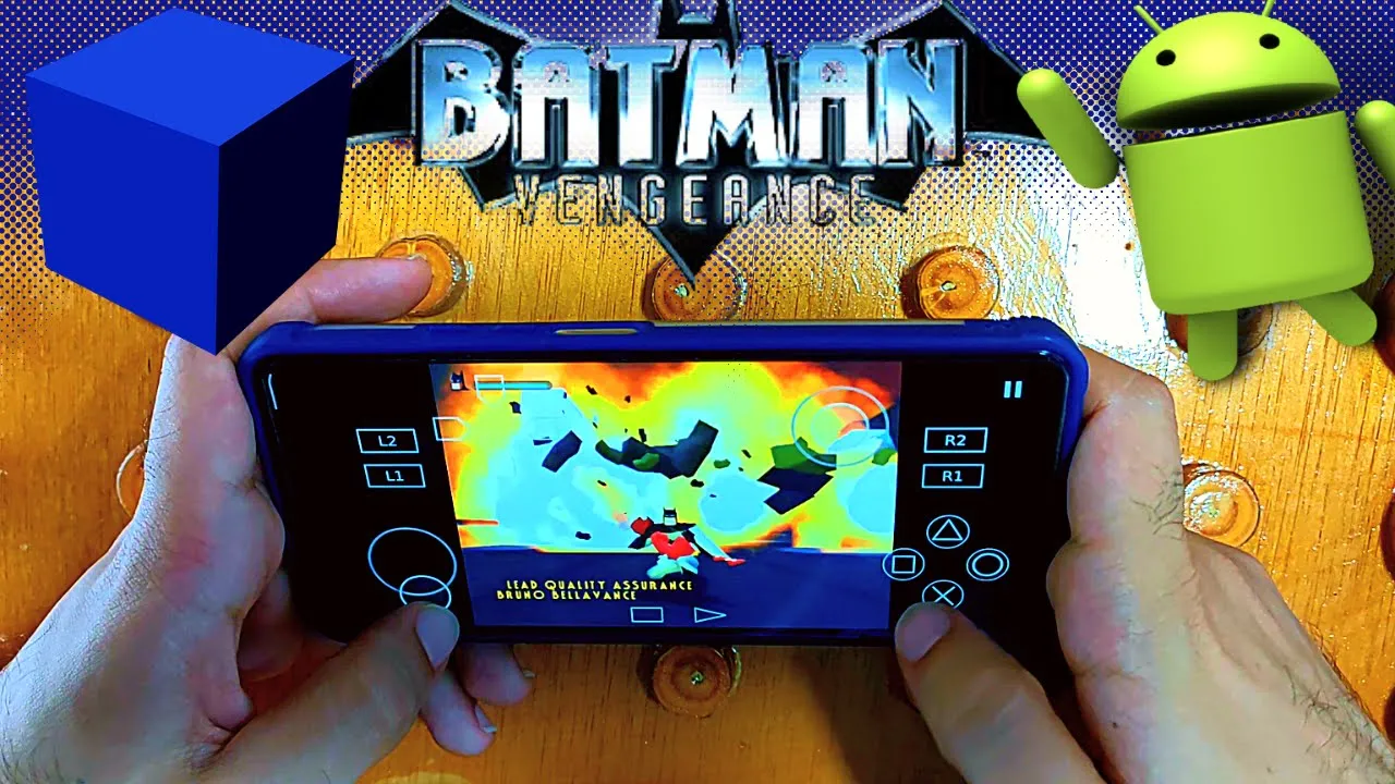 Batman Vengeance AetherSX2 - Android Gameplay PS2 Emulator - 2022