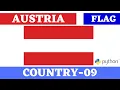 Austria Flag using python