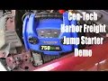 Cen-Tech Harbor Freight 750 Peak Amps Jump Starter Demo