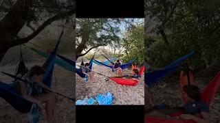Kids camp out on remote island #sailing #sailboat #sailinglife