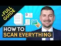 How to Scan Organize Everything Easily Paperwork Receipts Photos Cards More