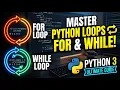 How to use for while loops in python Python Programming