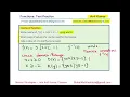 Inverse Functions 3 TEST Questions MCR3U Pre Calculus