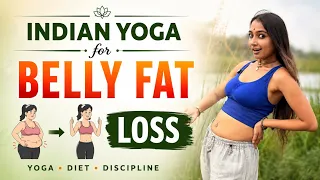 Indian Yoga For Belly Fat Loss 