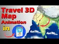 How to animate maps like VOX After Effects Tutorial