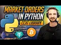 Place MARKET ORDERS in Python with the CCXT library and KuCoin