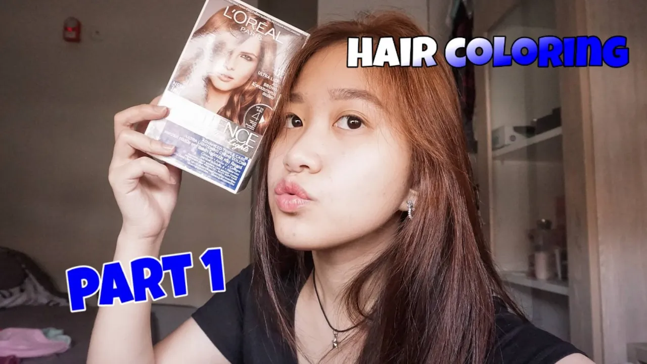 Tutorial Cat rambut Ash Brown Loreal Ultra Light Dijamin Bagus. 
