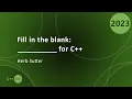 Keynote The Evolution of C - A Typescript for C