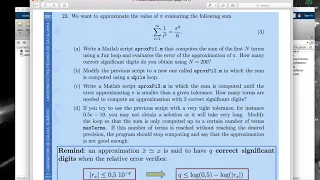 Matlab Exercise 23