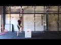 Box Jump Up - Plyometric Box Training