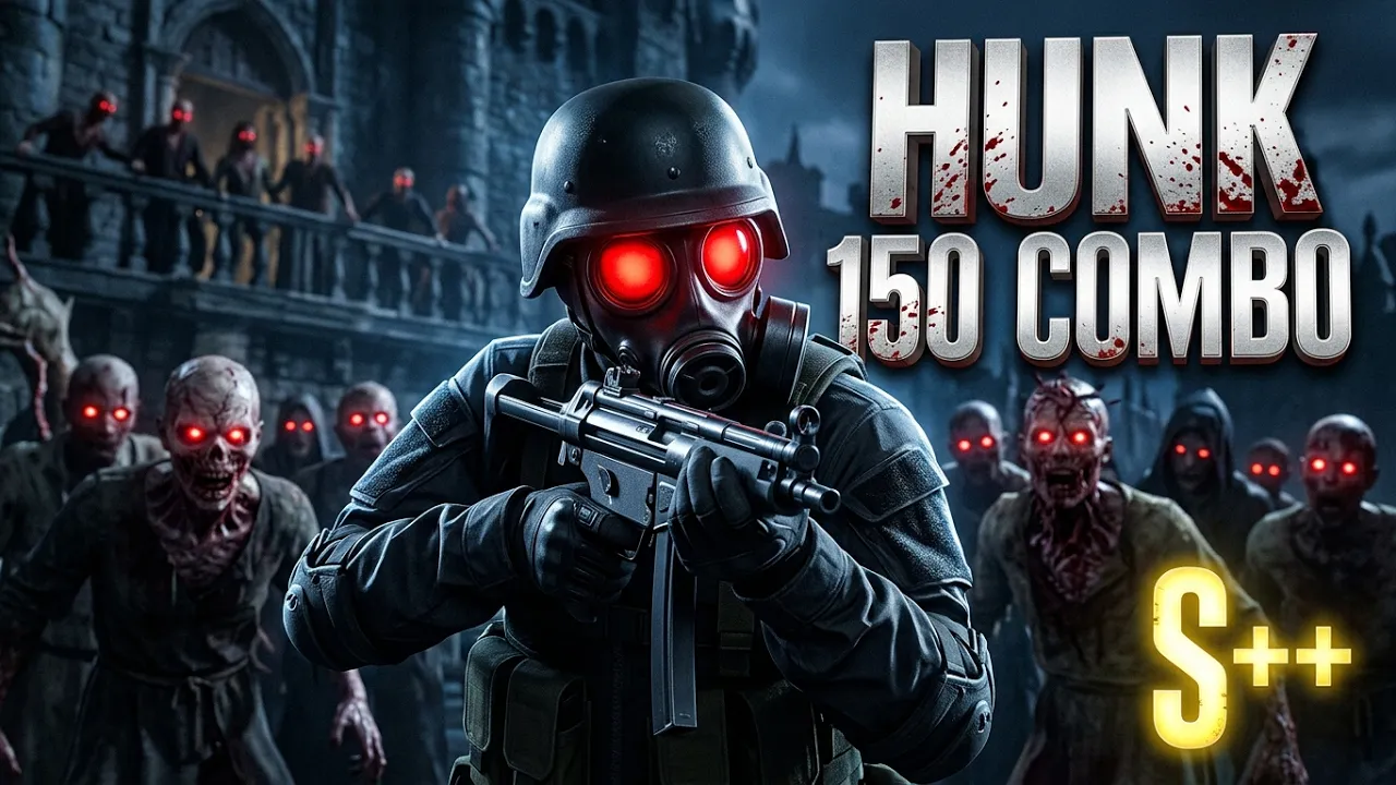 🟢 RESIDENT EVIL 4 REMAKE - MERCENARIES - HUNK CASTLE S++