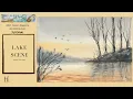 Download Lagu Hoe schilder je een vredig meerlandschap met waterverf?