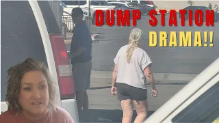 RV Dump Station DRAMA You Won t BELIEVE the CHAOS One Dude Caused I GOT IT ON AND TIMED IT