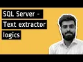 How to extract string between symbols in Sql Server