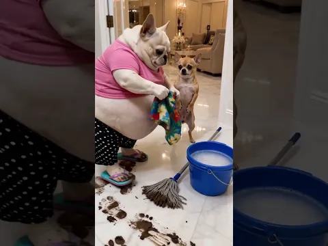 Chihuahua's wife gave him hard time | Chihuahua videos | Funny Dog Videos #shorts