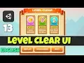 Unity2D Platformer - Show Level Clear UI Dialog English 13